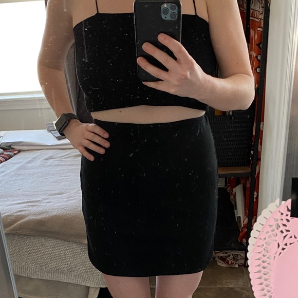 NTW - SILENCE + NOISE (UO) Black Mini Skirt (S) - Picture 6 of 7